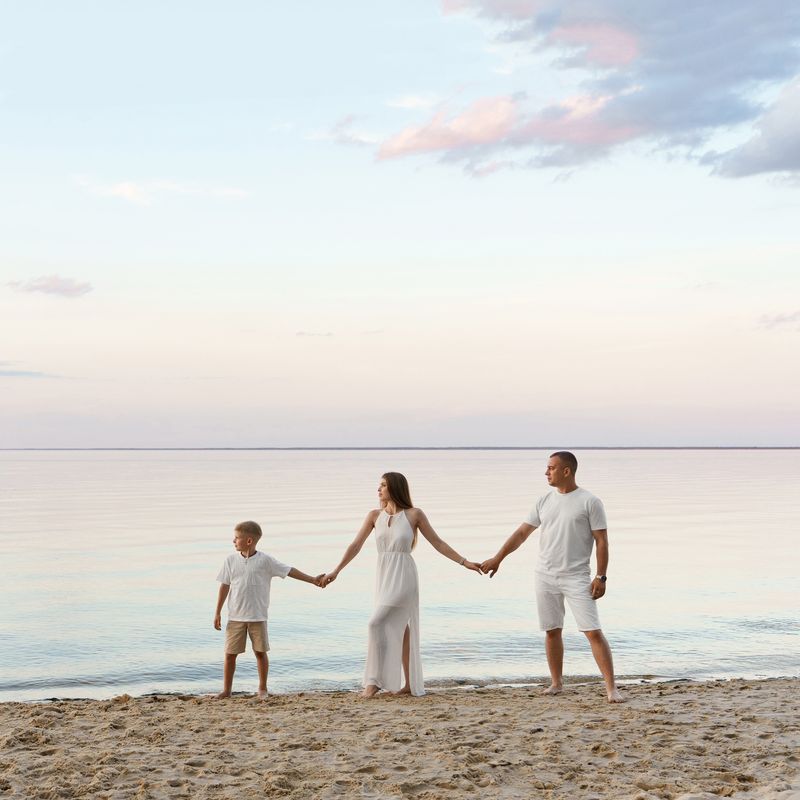 Сімейна фотосесія Київське море